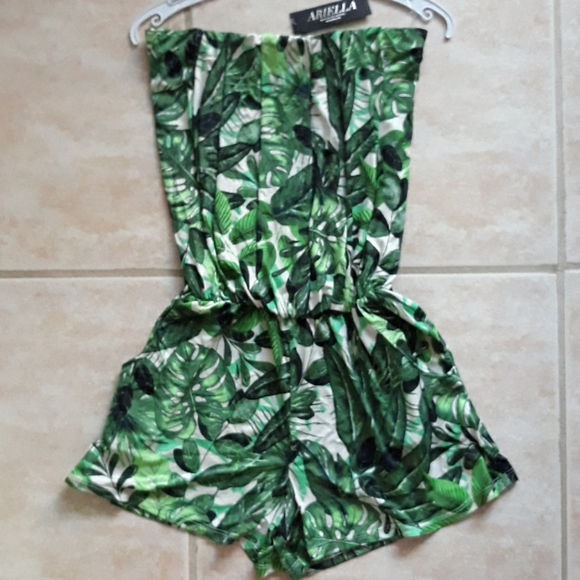 Ariella Pants - Ariella strapless romper